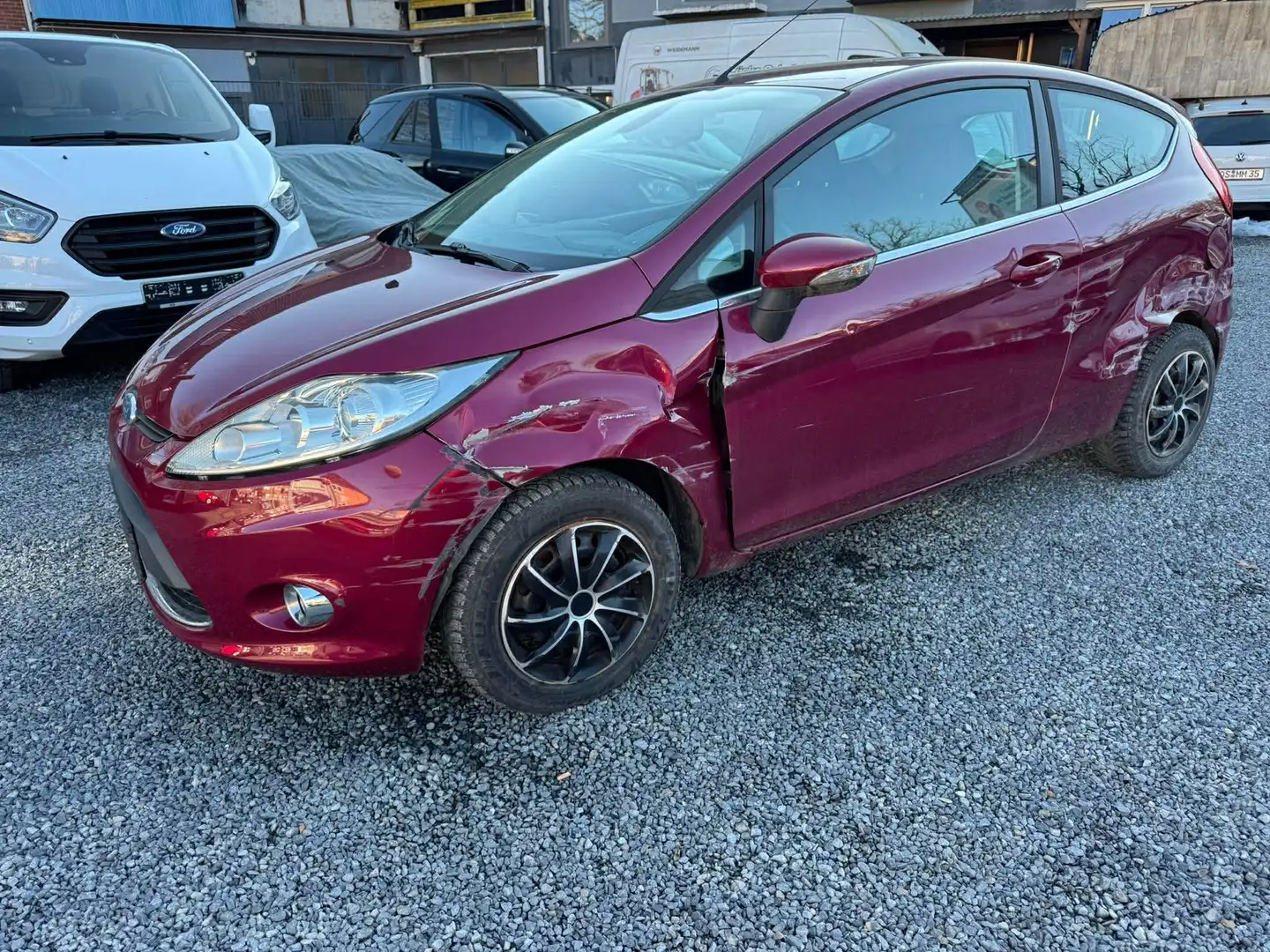 Ford Fiesta 1,25 Titanium Klimaanlage Sitzheizung Rot - 2