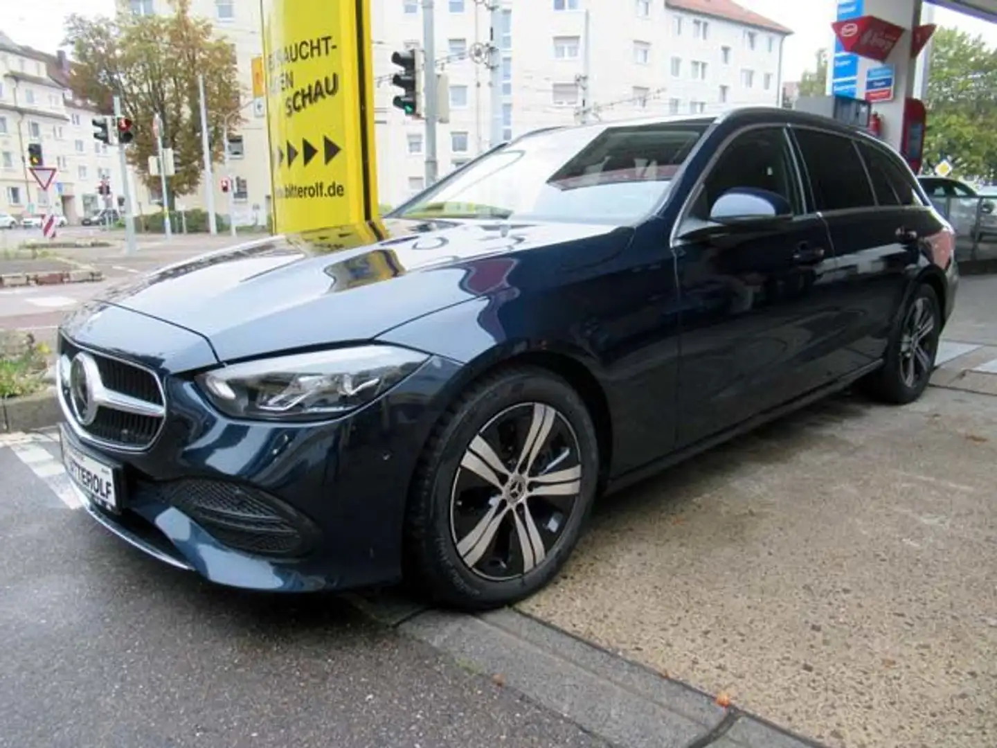 Mercedes-Benz C 220 d T 4Matic Aut. Navi/Distr/LED/SHZ/PDC Blau - 2