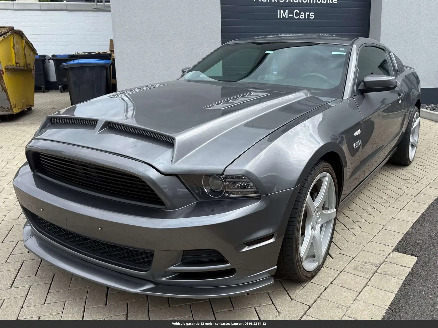 Ford Mustang GT Premium Tout compris hors homologation 4500e Gris - 1