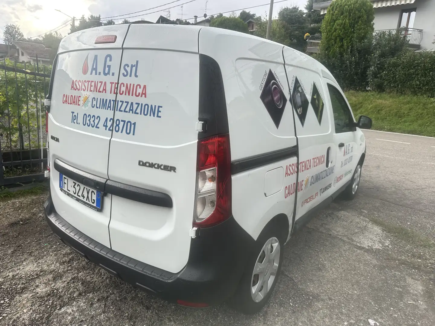 Dacia Dokker 1.5 dci Ambiance 90cv / euro 6 Bianco - 2