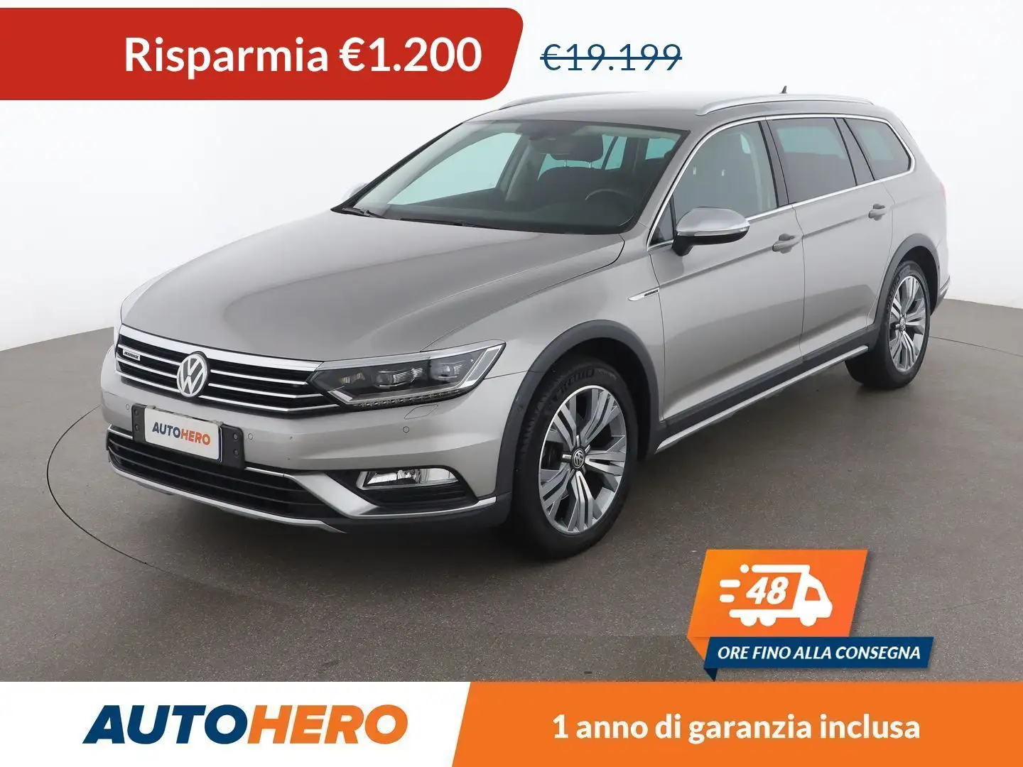 Volkswagen Passat Alltrack 2.0 TDI 190 CV DSG 4MOTION Plateado - 1
