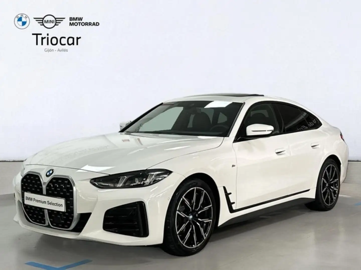 BMW 420 420dA Gran Coupé Weiß - 1