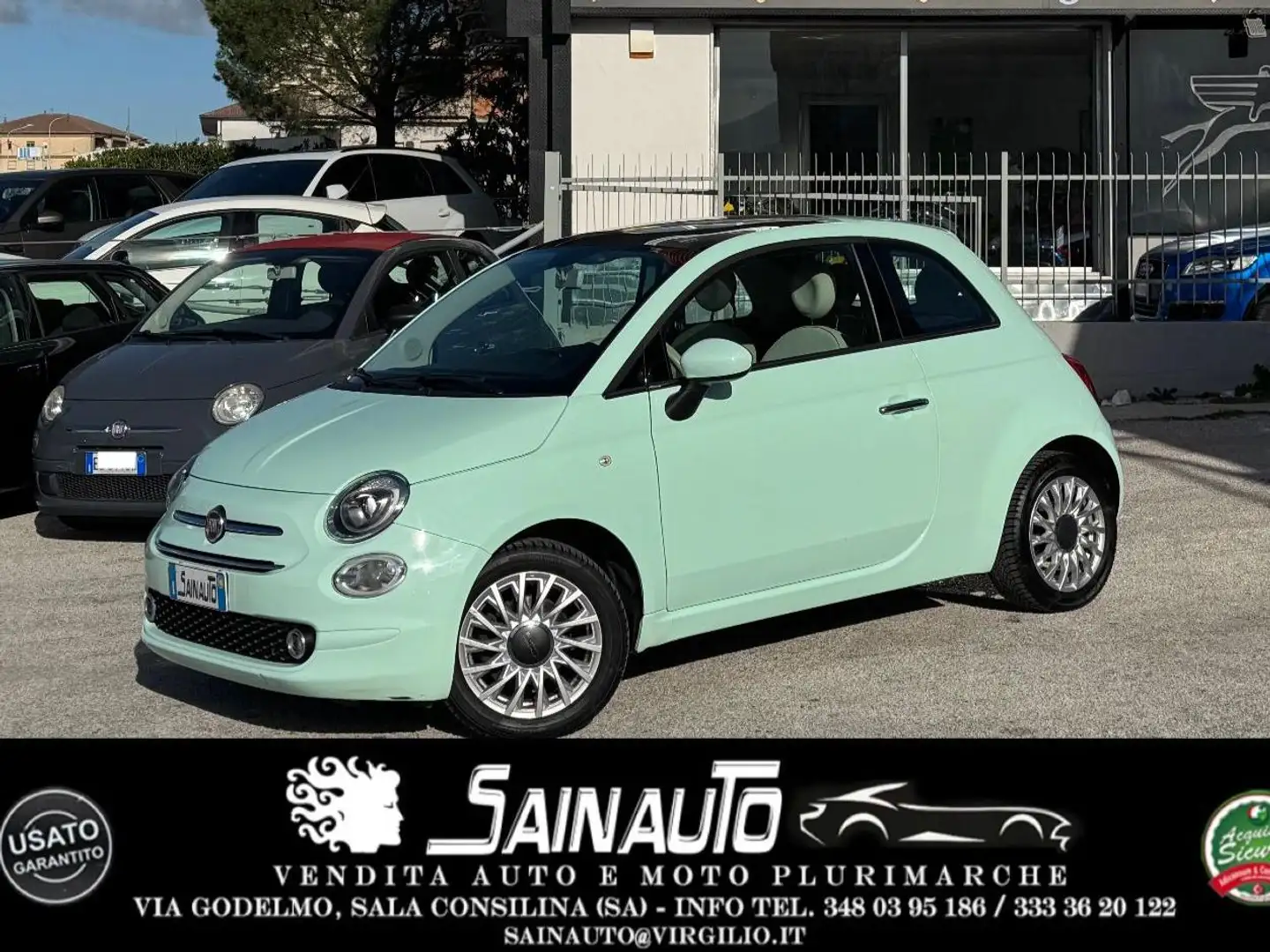 Fiat 500 Fiat 500 1.2 EasyPower Collezione 69cv Garanzia Grün - 1