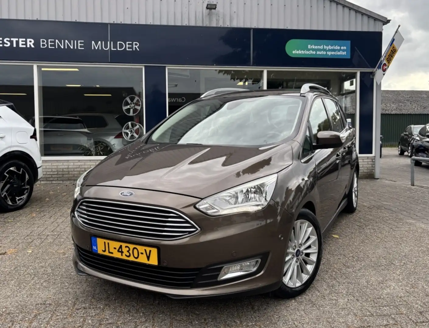 Ford Grand C-Max 1.0 Titanium NWE D_RIEM / CAMERA / TREKHAAK Bruin - 1