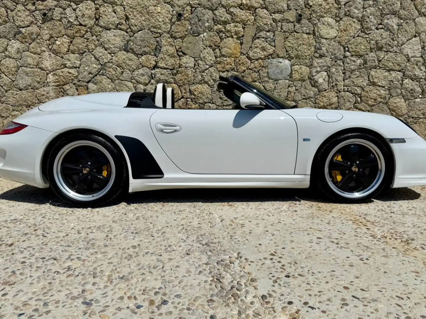 Porsche 911 997 (2) CABRIOLET 3.8 408 SPEEDSTER PDK Blanc - 2