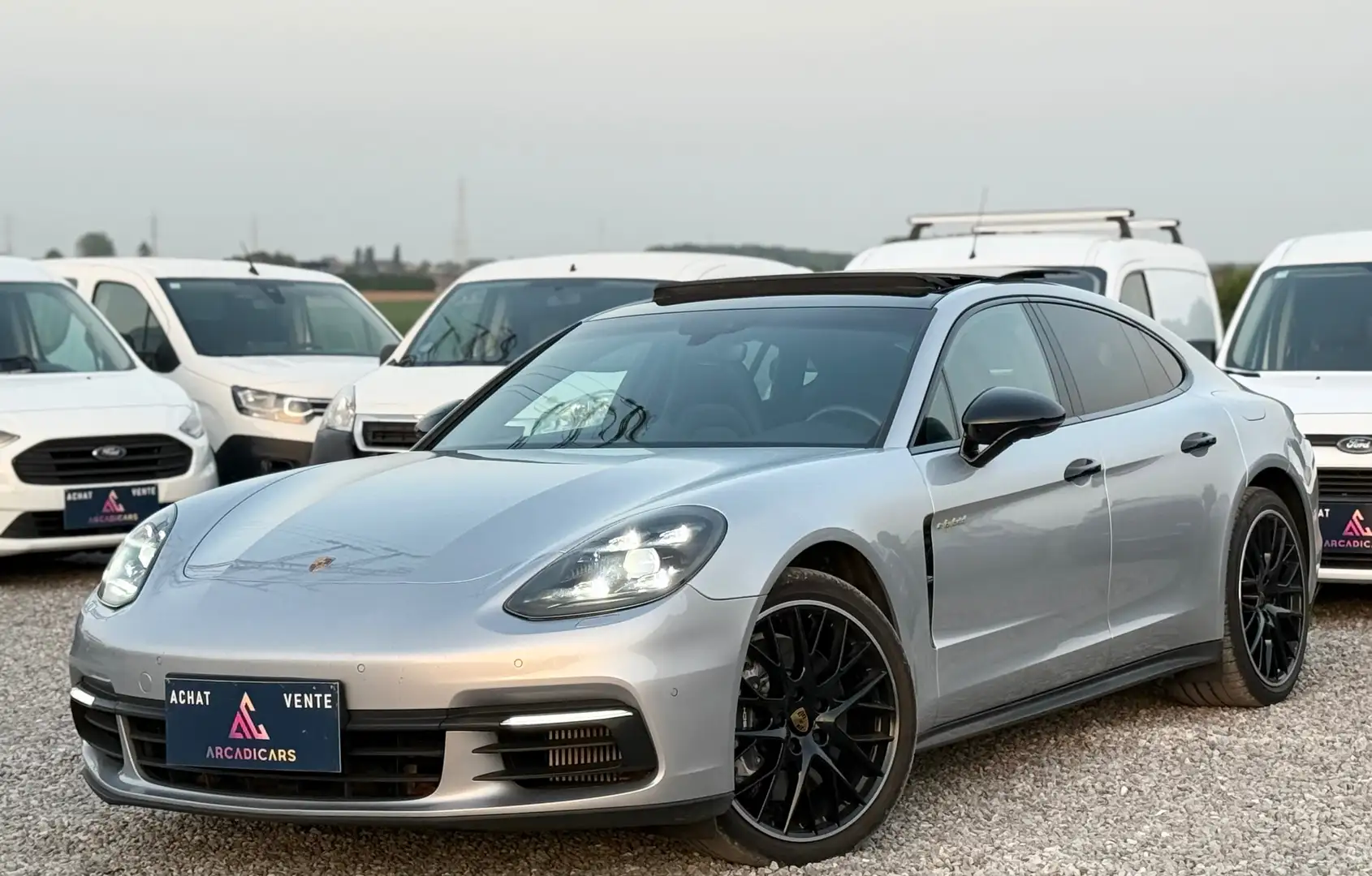 Porsche Panamera 4 e-Hybrid 2.9 V6 Bi-T PHEV - 1er PROPRIETAIRE Plateado - 1