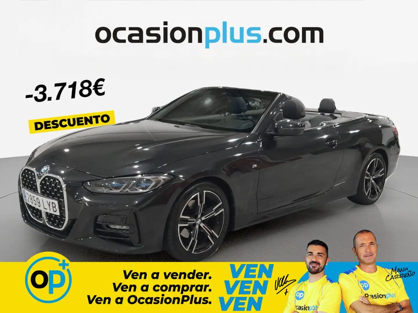 BMW 420 420iA Cabrio Negro - 1