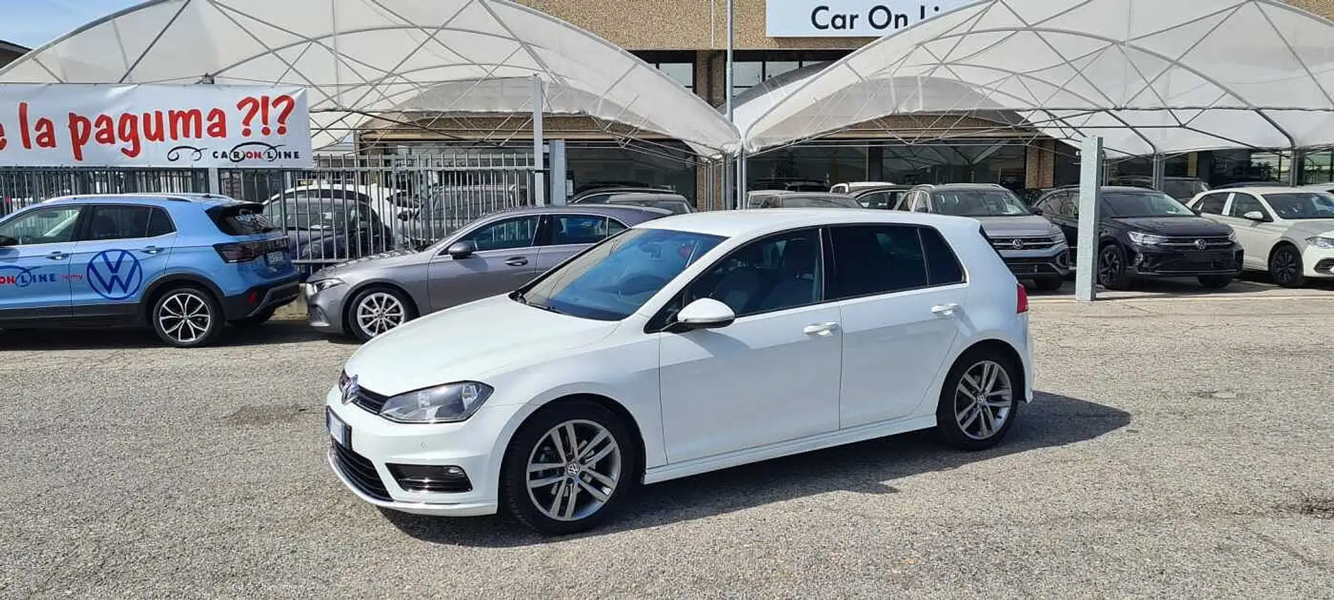 Volkswagen Golf 7ª serie 1.6 TDI 110 CV 5p. Sport Edition 'PROMO R Blanco - 1