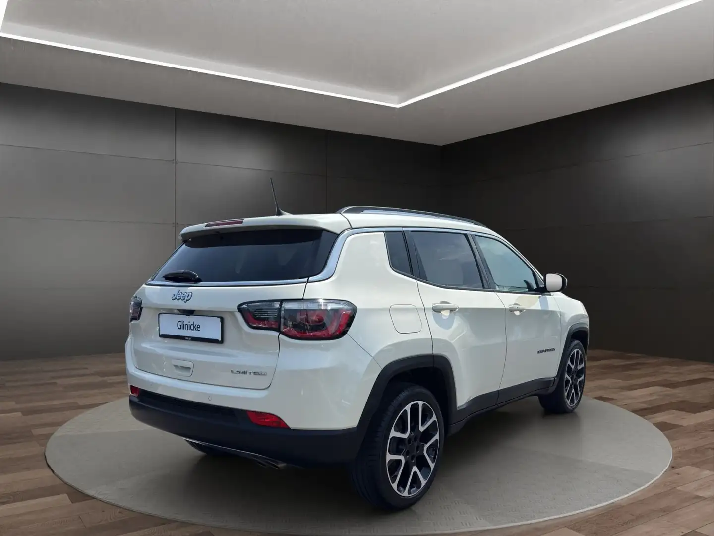 Jeep Compass COMPASS Limited 1,3l Gse T4 110kW DCT 4x Weiß - 2