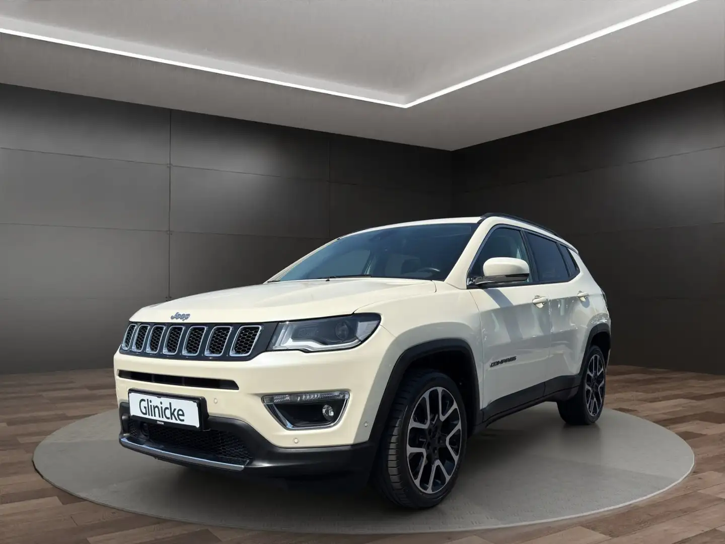 Jeep Compass COMPASS Limited 1,3l Gse T4 110kW DCT 4x Weiß - 1