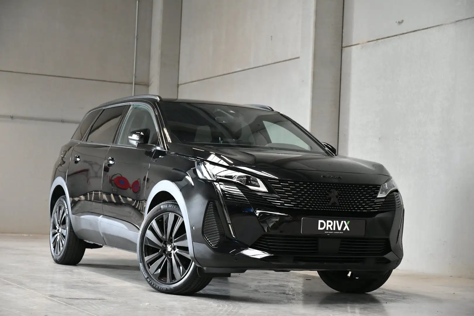 Peugeot 5008 GT Line l  Black Edition l  7PL l Cam l Zetelver Negro - 1