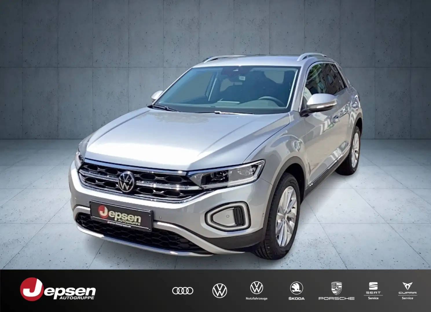 Volkswagen T-Roc Style 1.0 TSI **NAVI*RÜCKFAHRKAMERA** Argent - 1