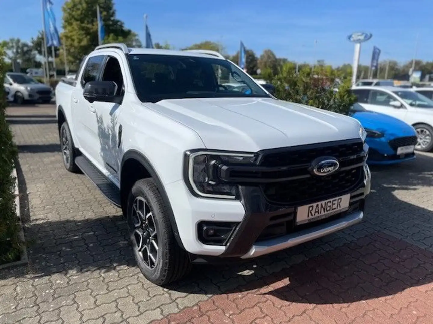 Ford Ranger 3.0EcoBlue Wildtrak 240PS Autom *B&O|AHK* Weiß - 1