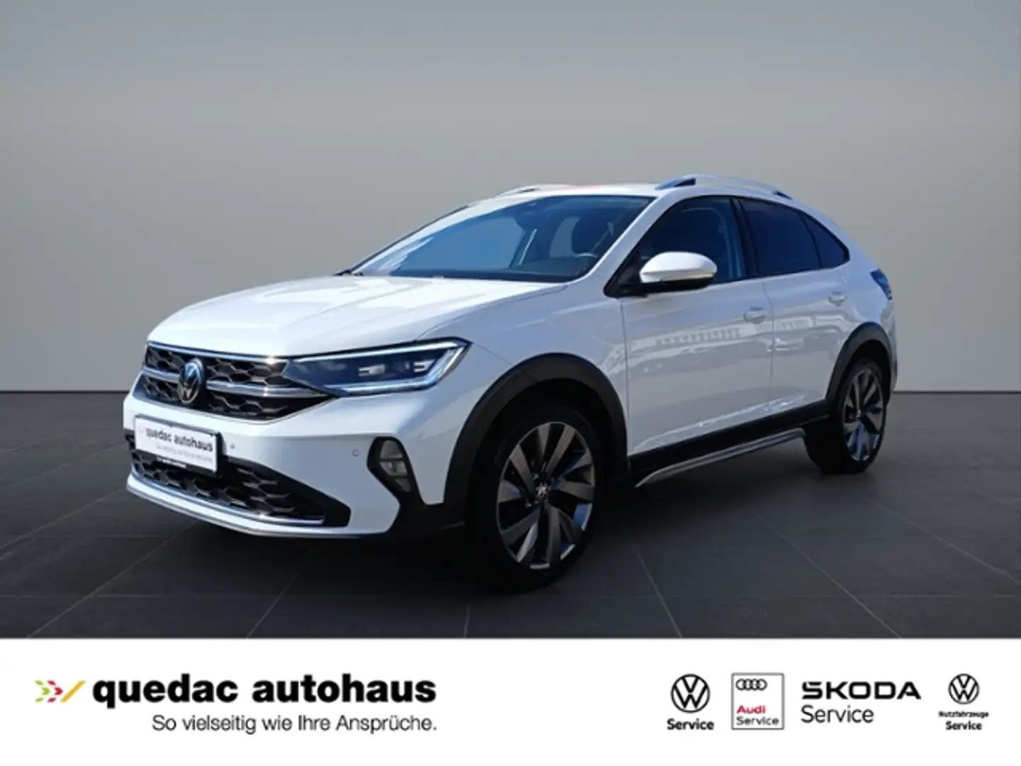 Volkswagen Taigo 1.0 TSI DSG Style AHK NAVI MATRIX Weiß - 1