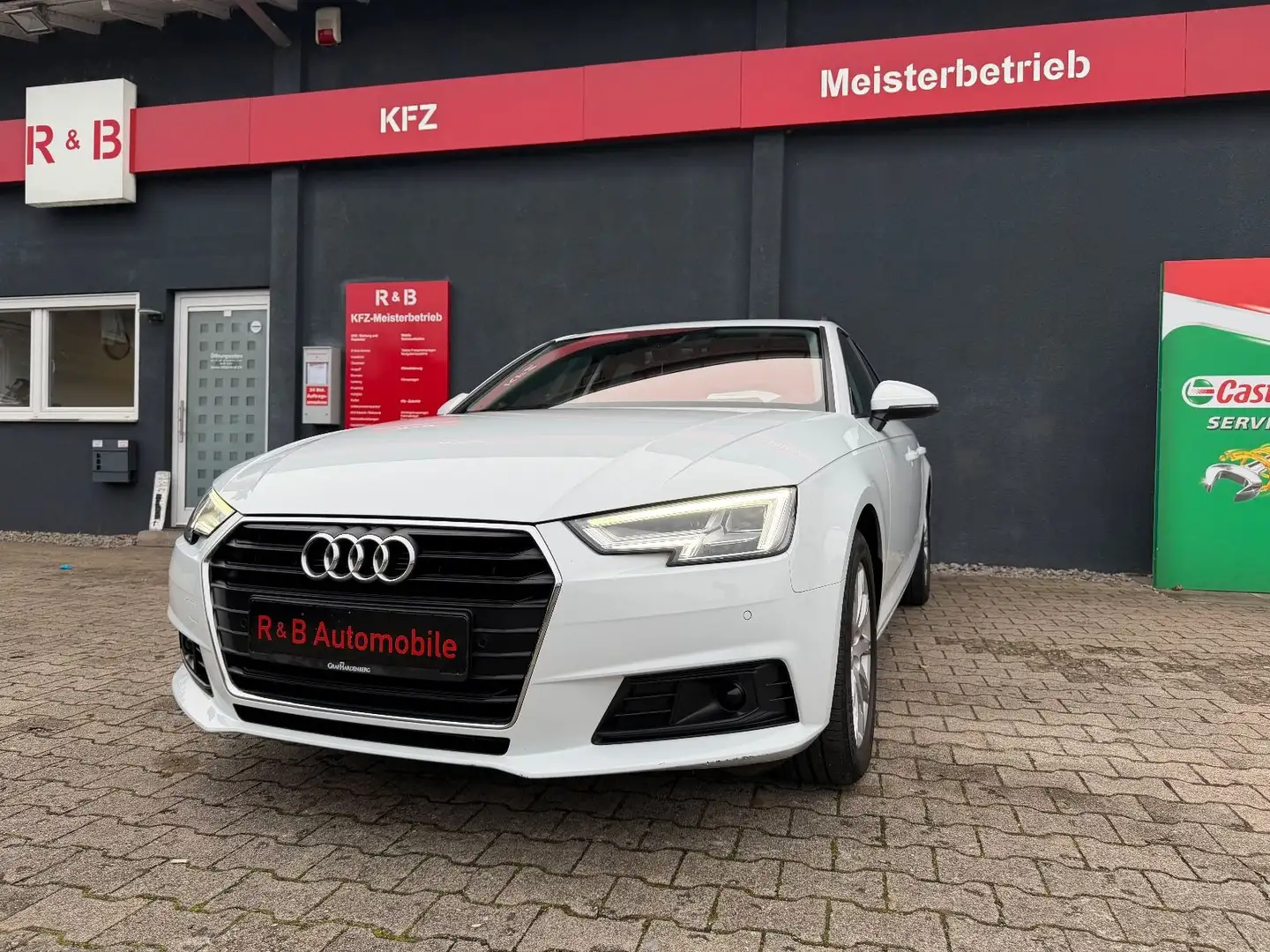 Audi A4 Avant 40 TDI basis*Navi*Led*Asissistens*AHK*R Weiß - 1