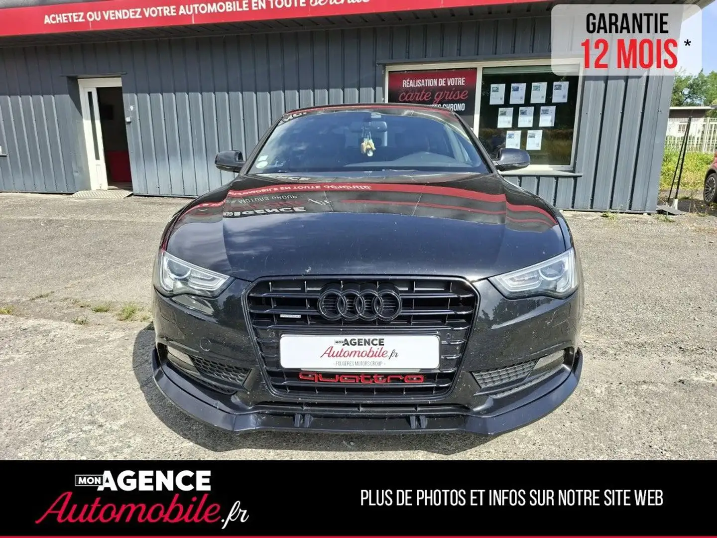 Audi A5 AVUS 2L TDI 190CV S-TRONIC QUATTRO Zwart - 2