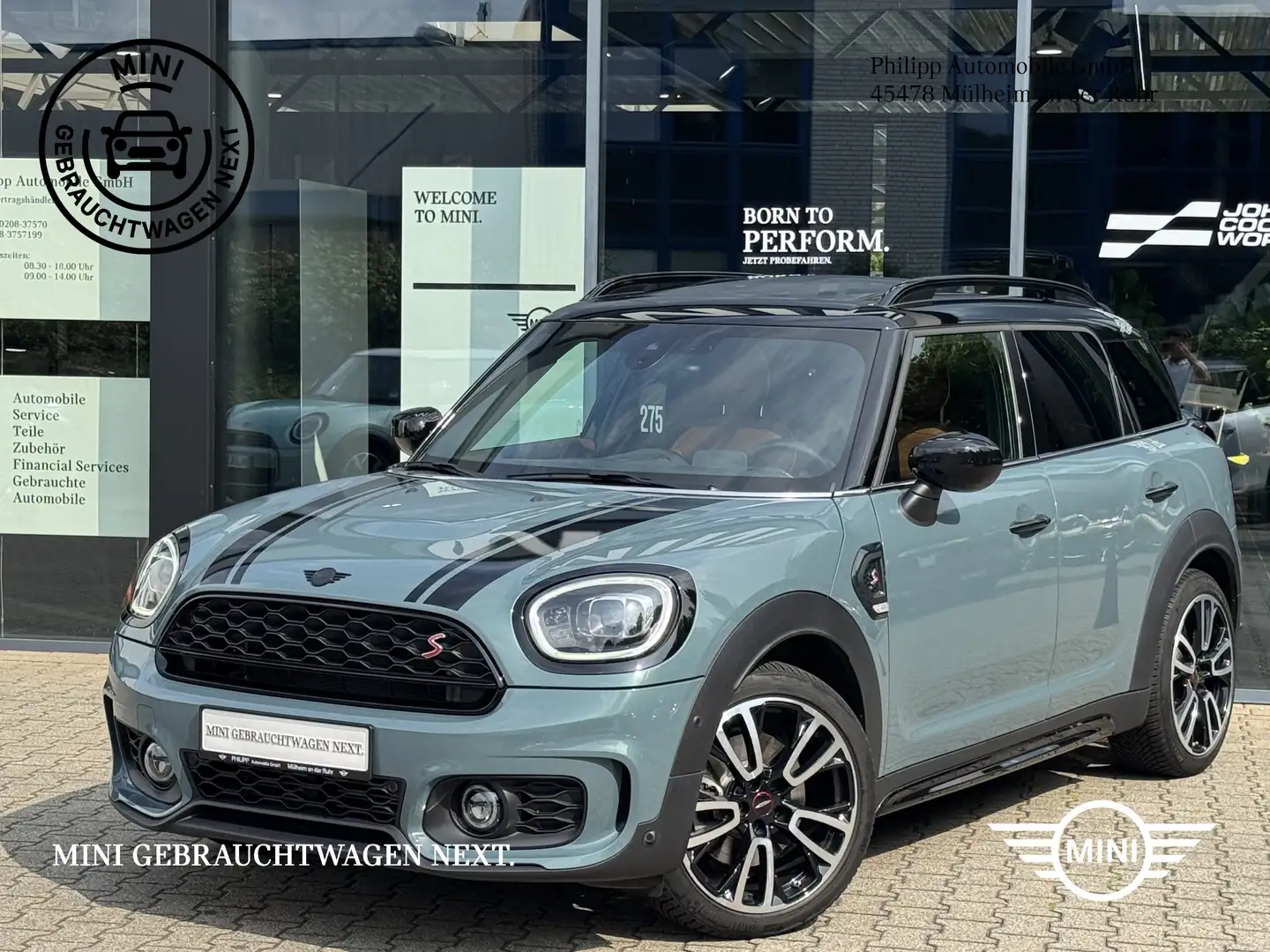 MINI Cooper SD Countryman Cooper SD ALL4 JCW PANO h&k Ad-LED Kamera HuD PA Vert - 2