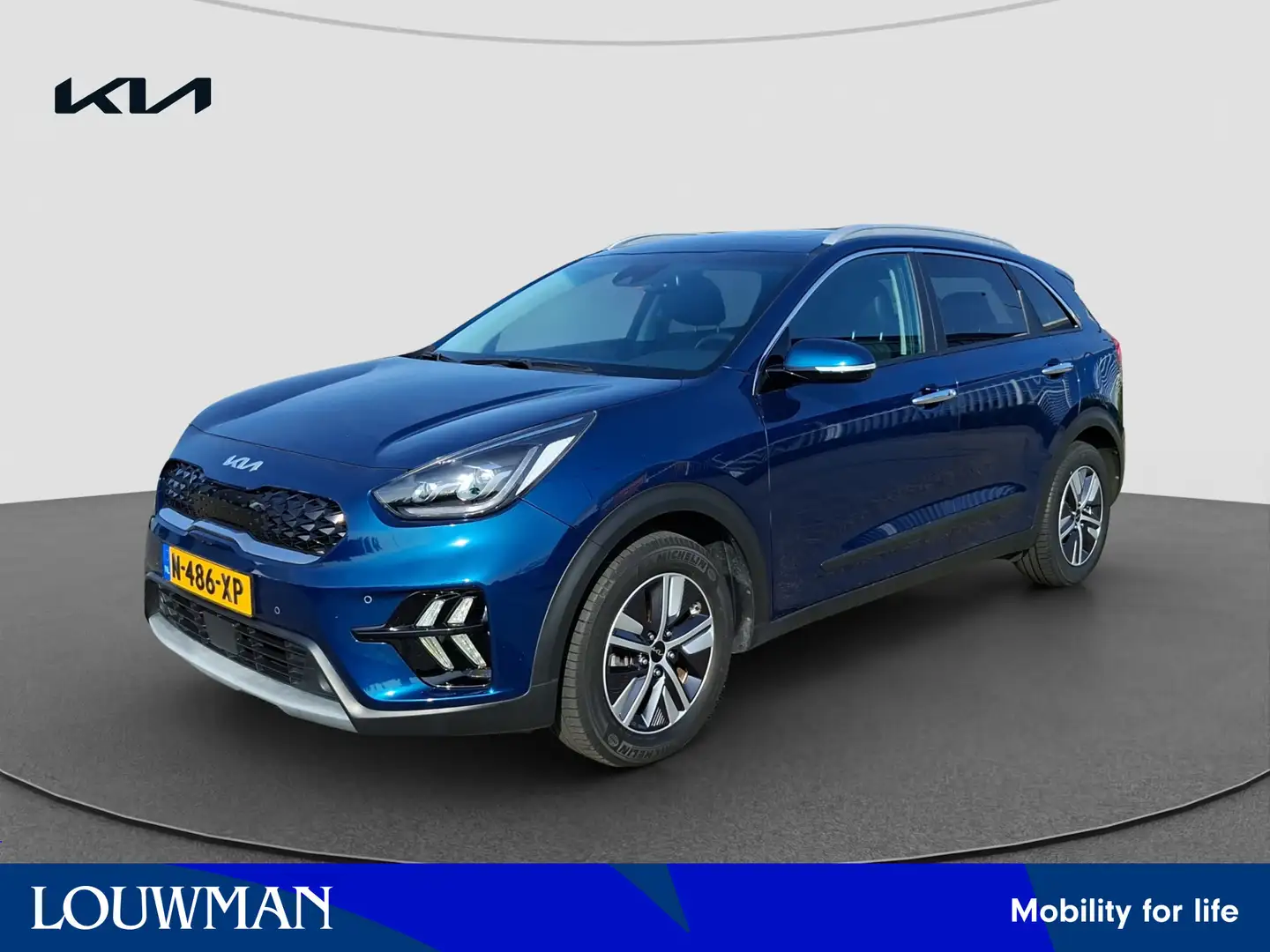 Kia Niro 1.6 GDi Hybrid ExecutiveLine | Schuifdak | Volledi Bleu - 1