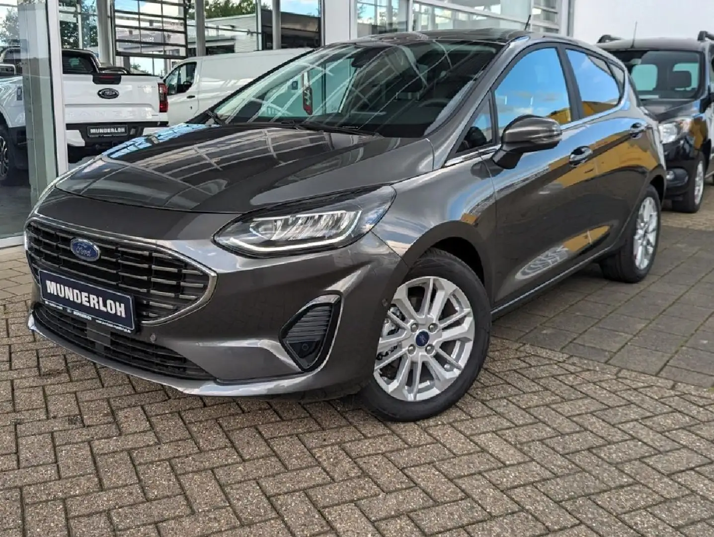 Ford Fiesta Titanium MHEV Gris - 2