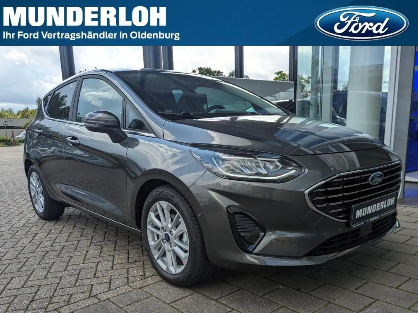 Ford Fiesta Titanium MHEV Gris - 1