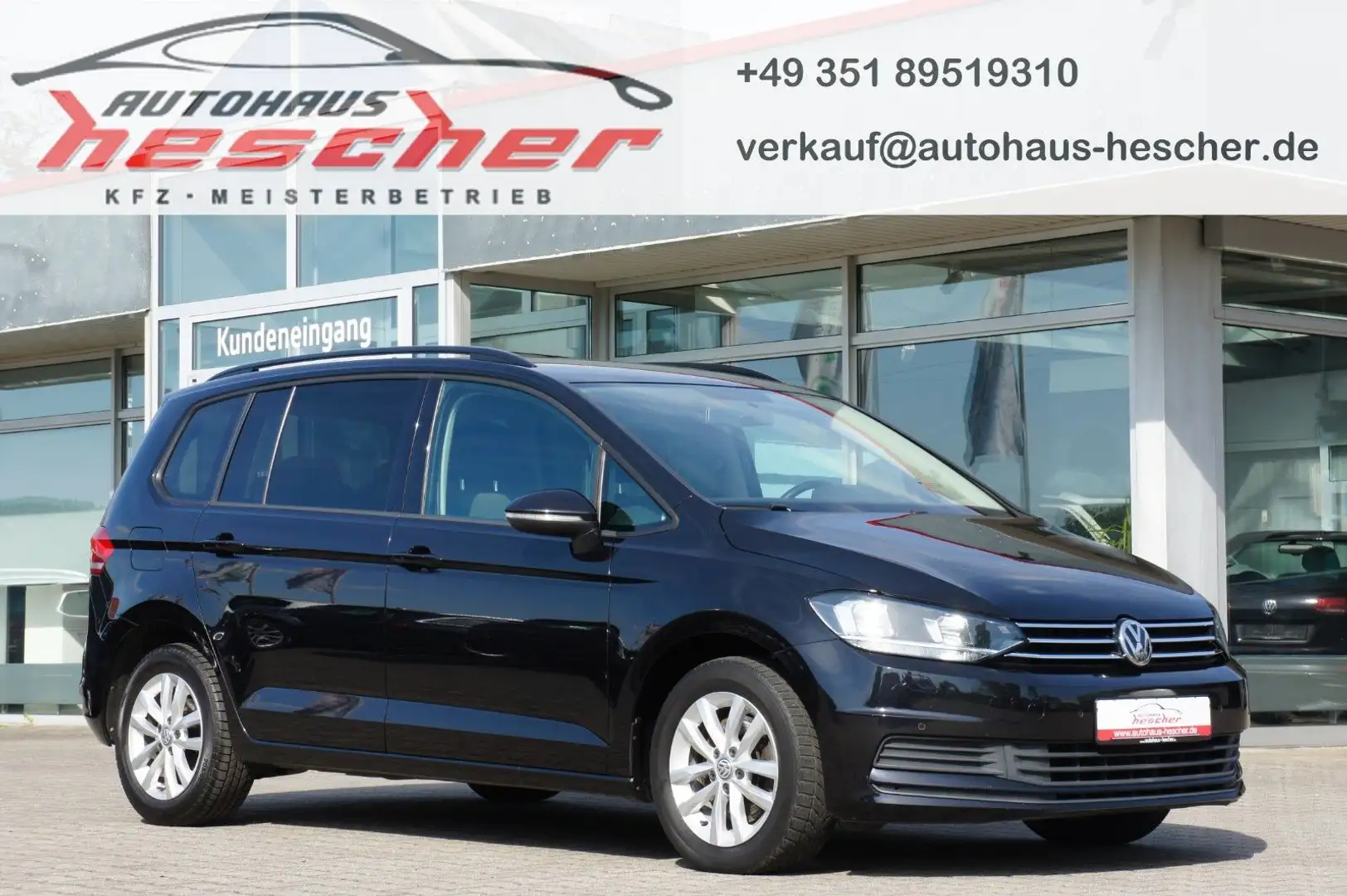 Volkswagen Touran 1.4 TSI DSG Comfortline *7-SITZE*NAVI* Schwarz - 1