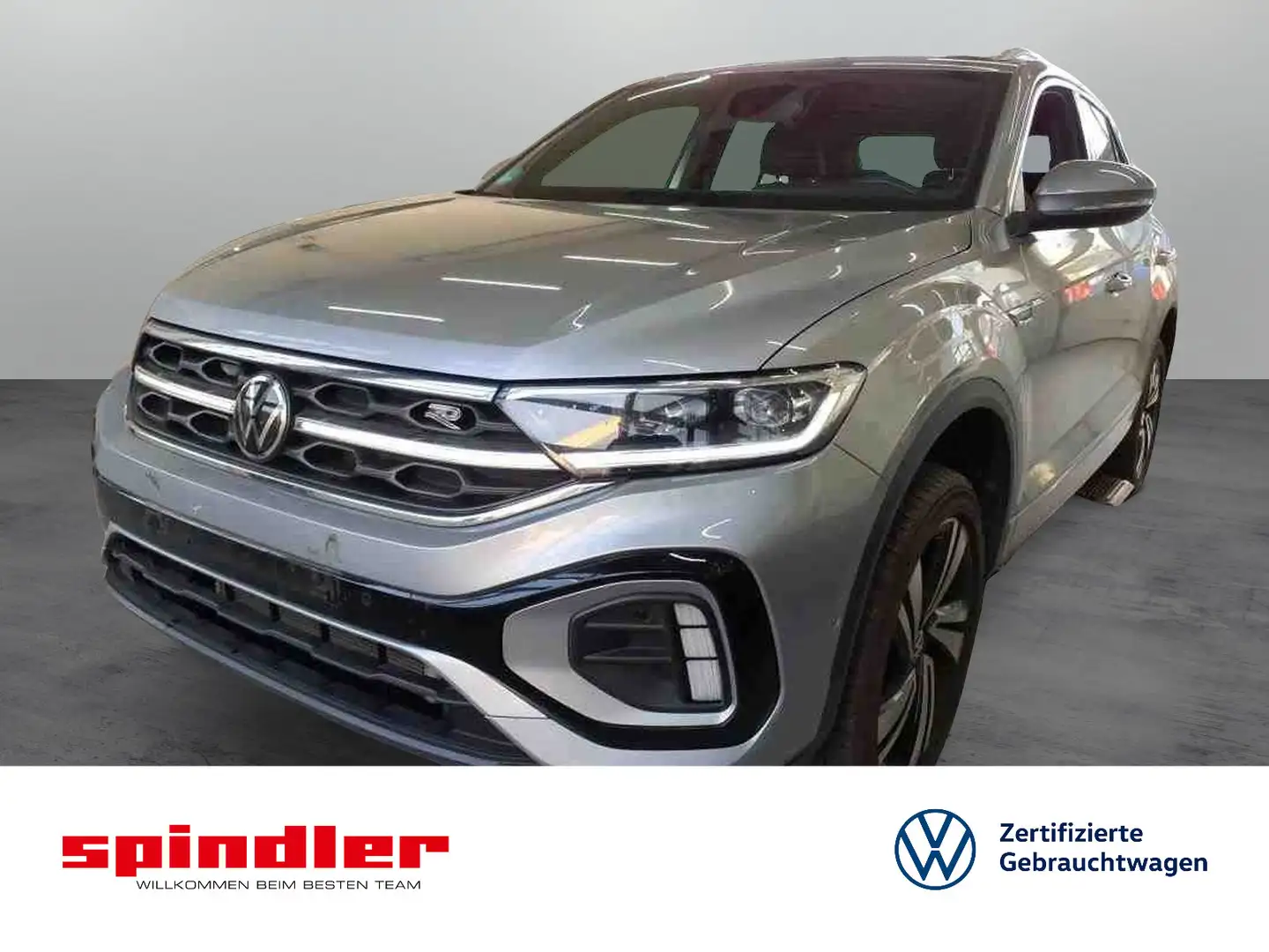 Volkswagen T-Roc R-Line 1.5 TSI DSG / IQ.Drive, Matrix, AHK Silber - 1