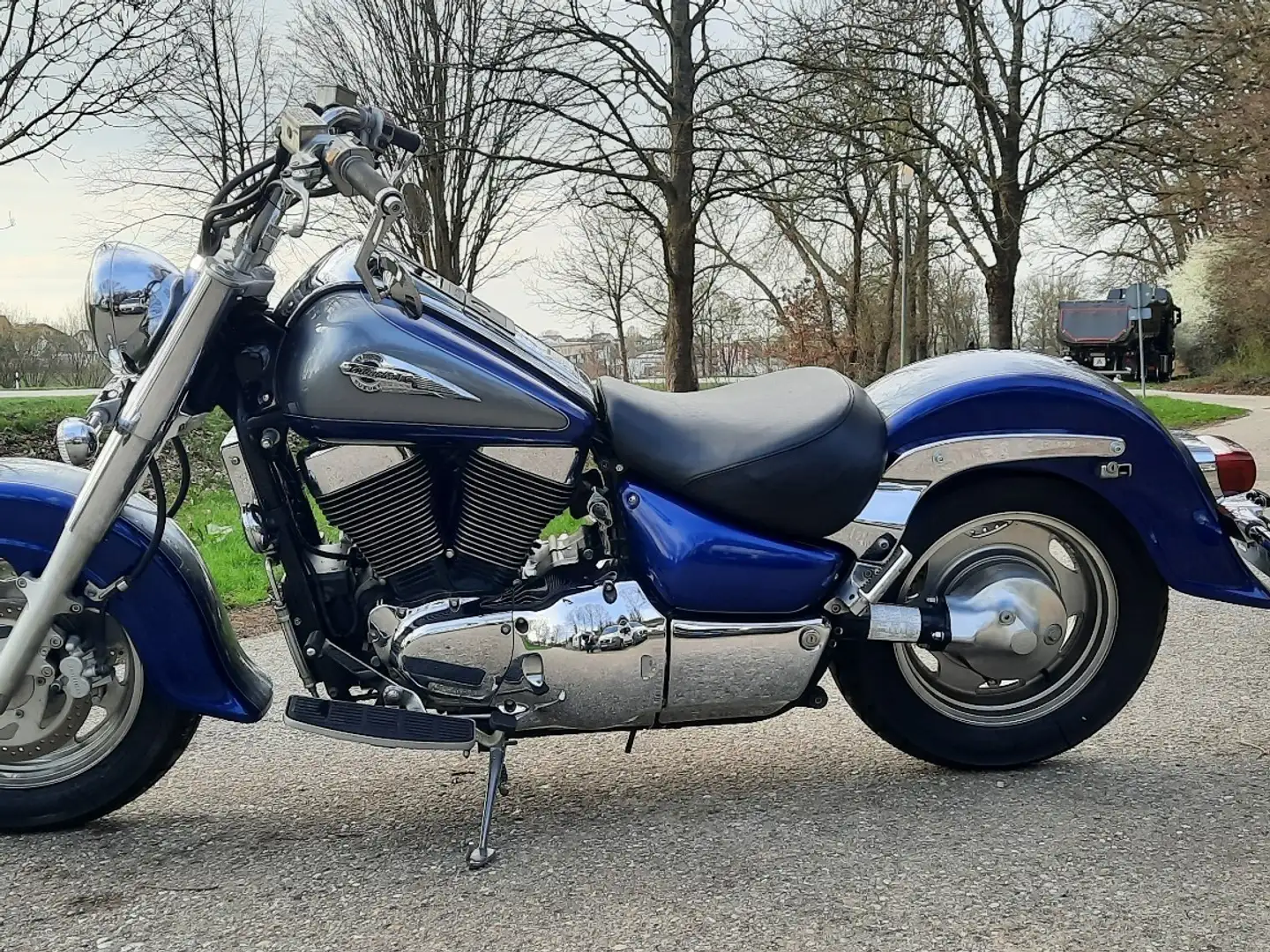 Suzuki VL 1500 LC Intruder Bleu - 1