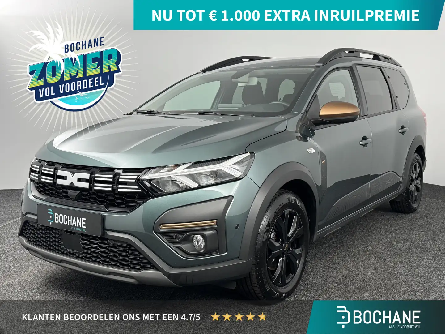 Dacia Jogger 1.6 Hybrid 140 Extreme 7p. | Pack Media Nav | Pack Groen - 1