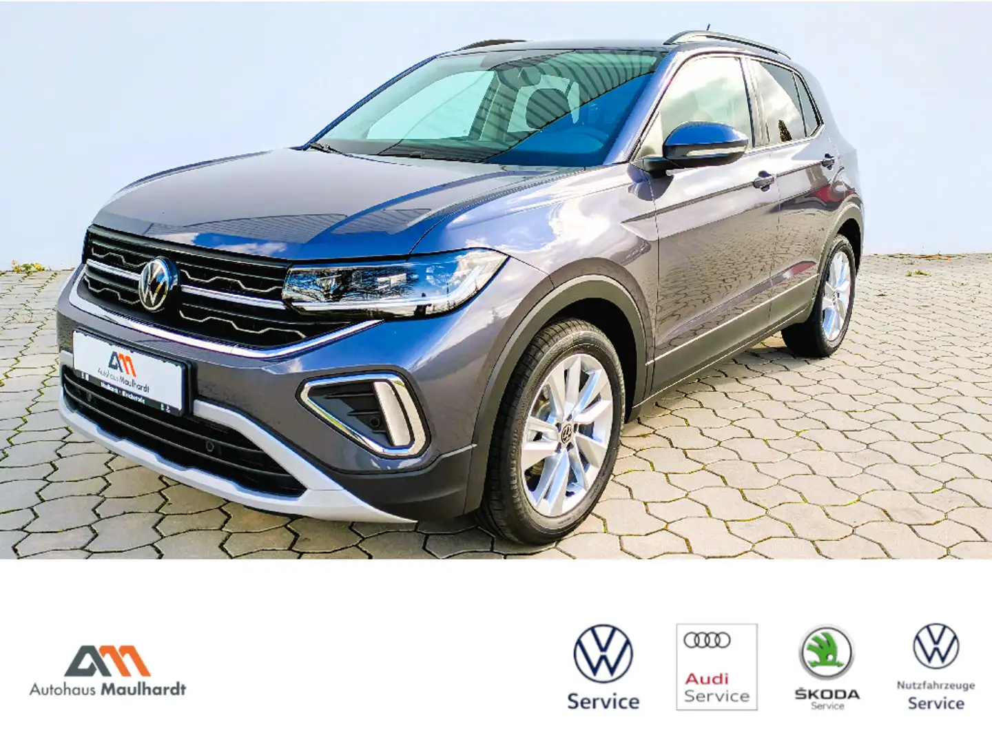 Volkswagen T-Cross Life 1.0 TSI,DSG,Navi,Kamera,IQ-LIGHT LED Matrix Scheinwerfer, ACC Grau - 1