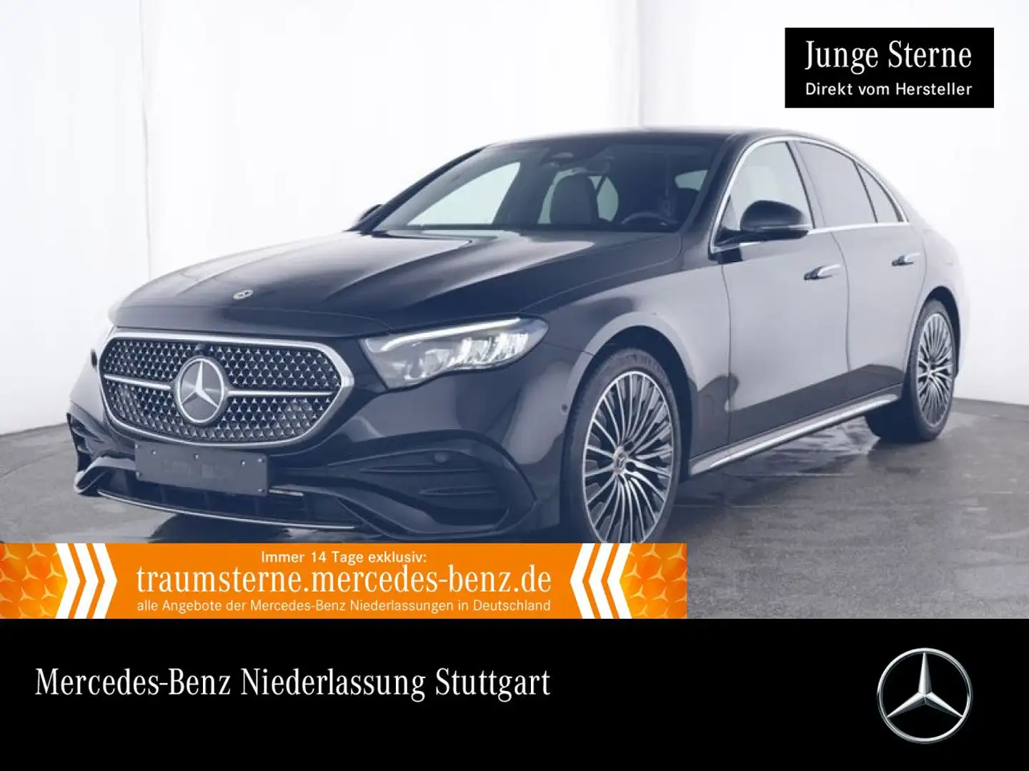 Mercedes-Benz E 300 e Hybrid AMG Burmester Distr. LED Kamera PTS Schwarz - 1