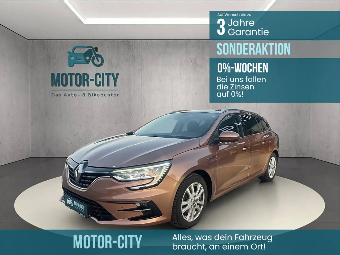 Renault Megane Mégane Grandtour Intens Blue dCi 115 **0% Gebra... Braun - 1