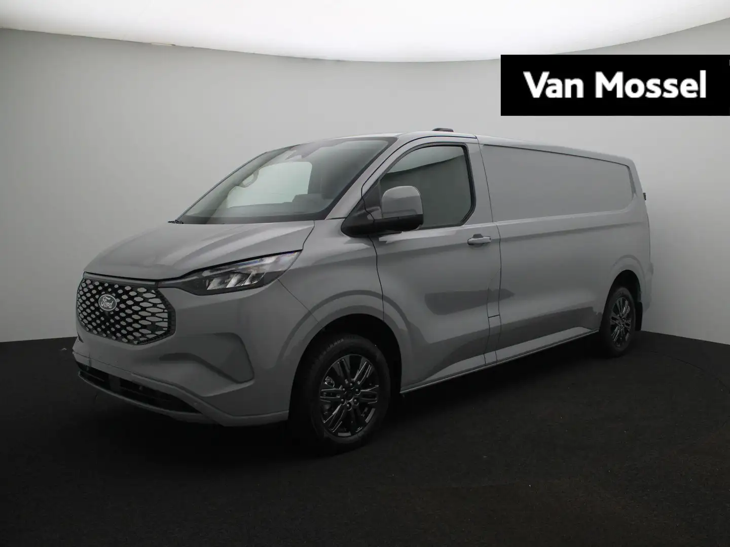 Ford E-Transit Cust. 320 L2H1 Limited 65 kWh | UIT VOORAAD LEVERB Szary - 1