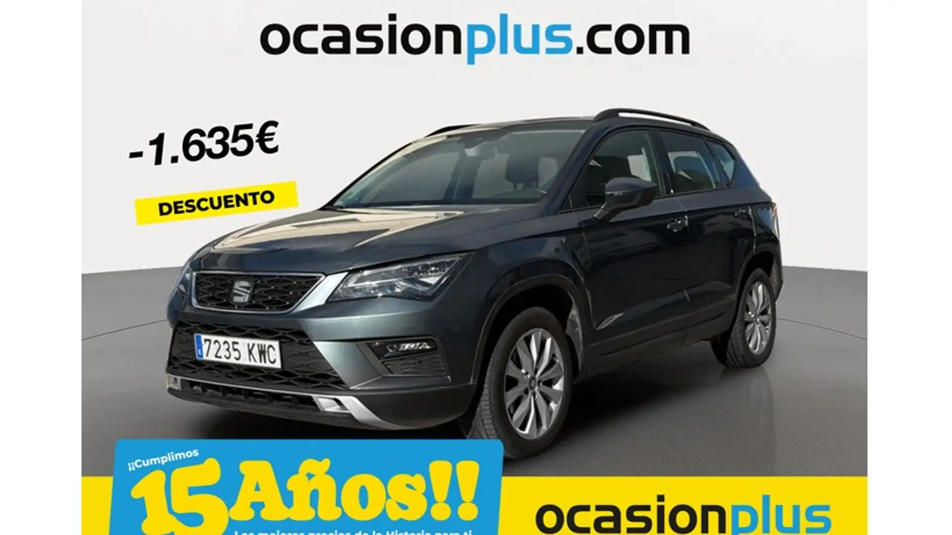 SEAT Ateca 1.6TDI CR S&S Ecomotive Style Gris - 1
