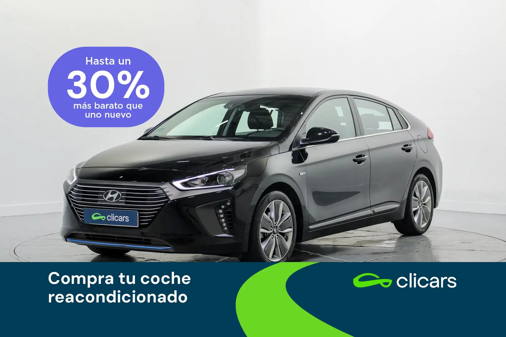 Hyundai IONIQ HEV 1.6 GDI Tecno Negro - 1
