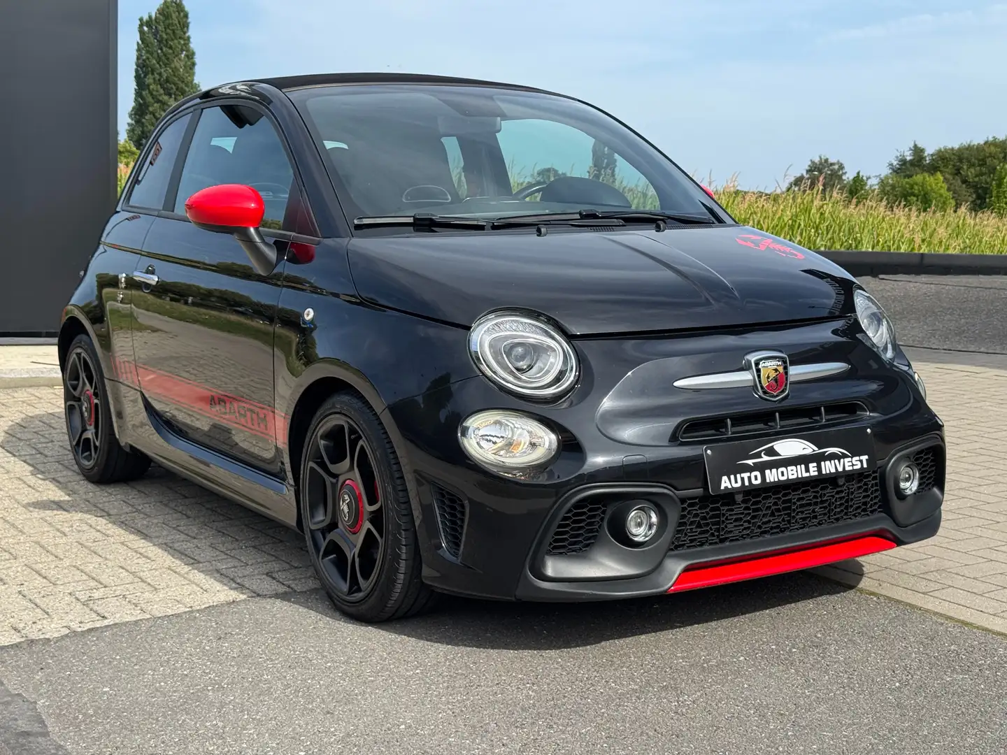 Fiat 500C Abarth 595 Pista MANUAL ONLY 37.787 KMS !! 0483/47.20.60 Nero - 2