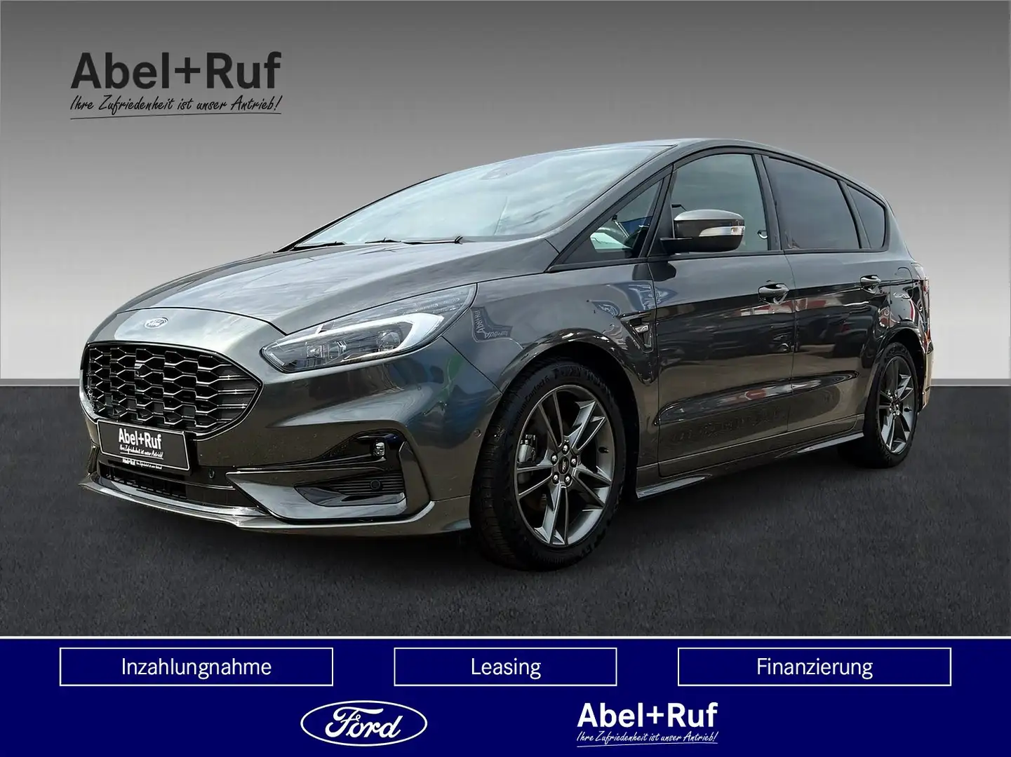 Ford S-Max ST-Line Autom. Hybrid+LED-Scheinw.+Pano Grau - 1