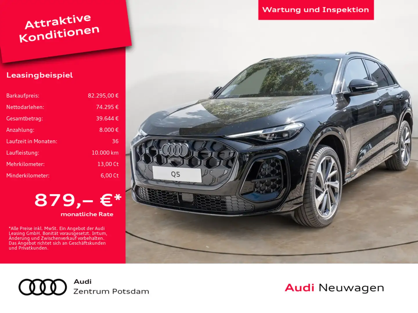 Audi Q5 SUV TDI quattro AHK HUD B&O STANDHZ PANO Negru - 1