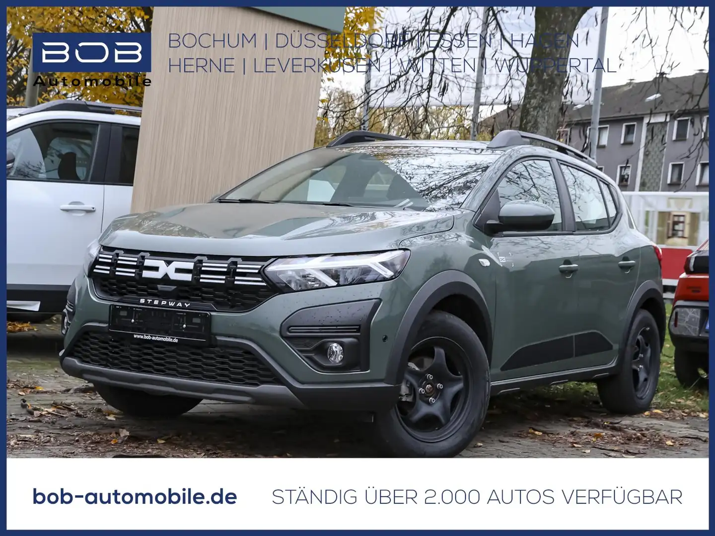 Dacia Sandero Stepway Expression TCe 90 PDC KLIMA BT Vert - 1