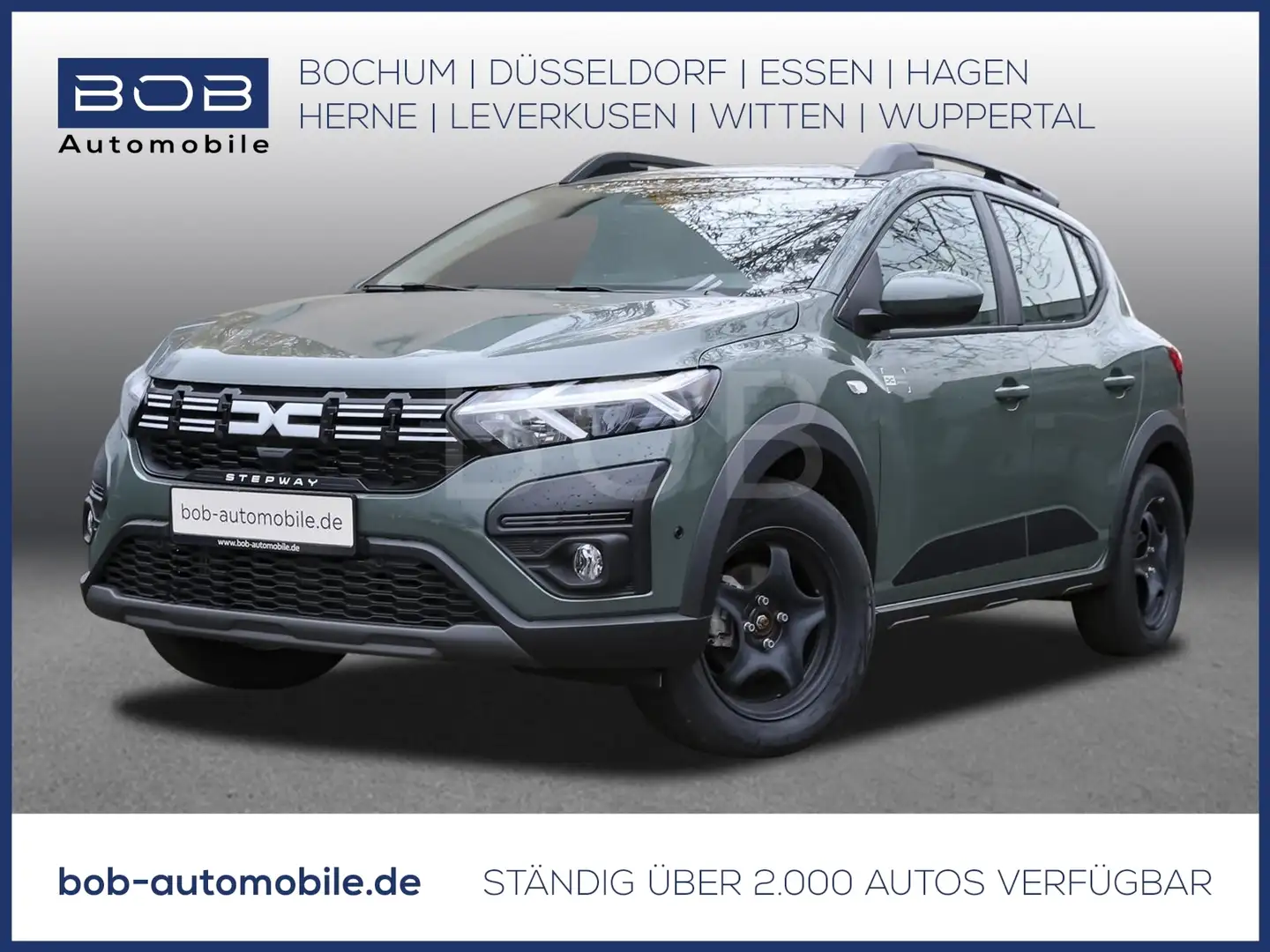 Dacia Sandero Stepway Expression TCe 90 PDC KLIMA BT Verde - 1