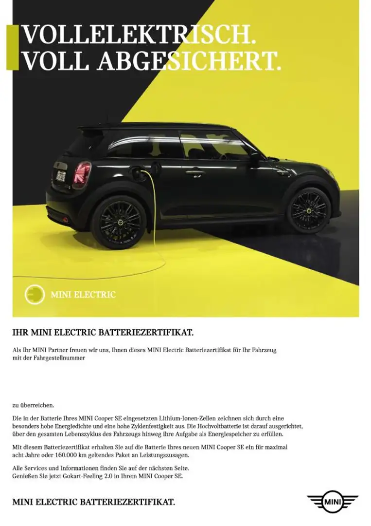 MINI Cooper SE Classic Trim + 2Jahre-NEXT-GARANTIE Silber - 2