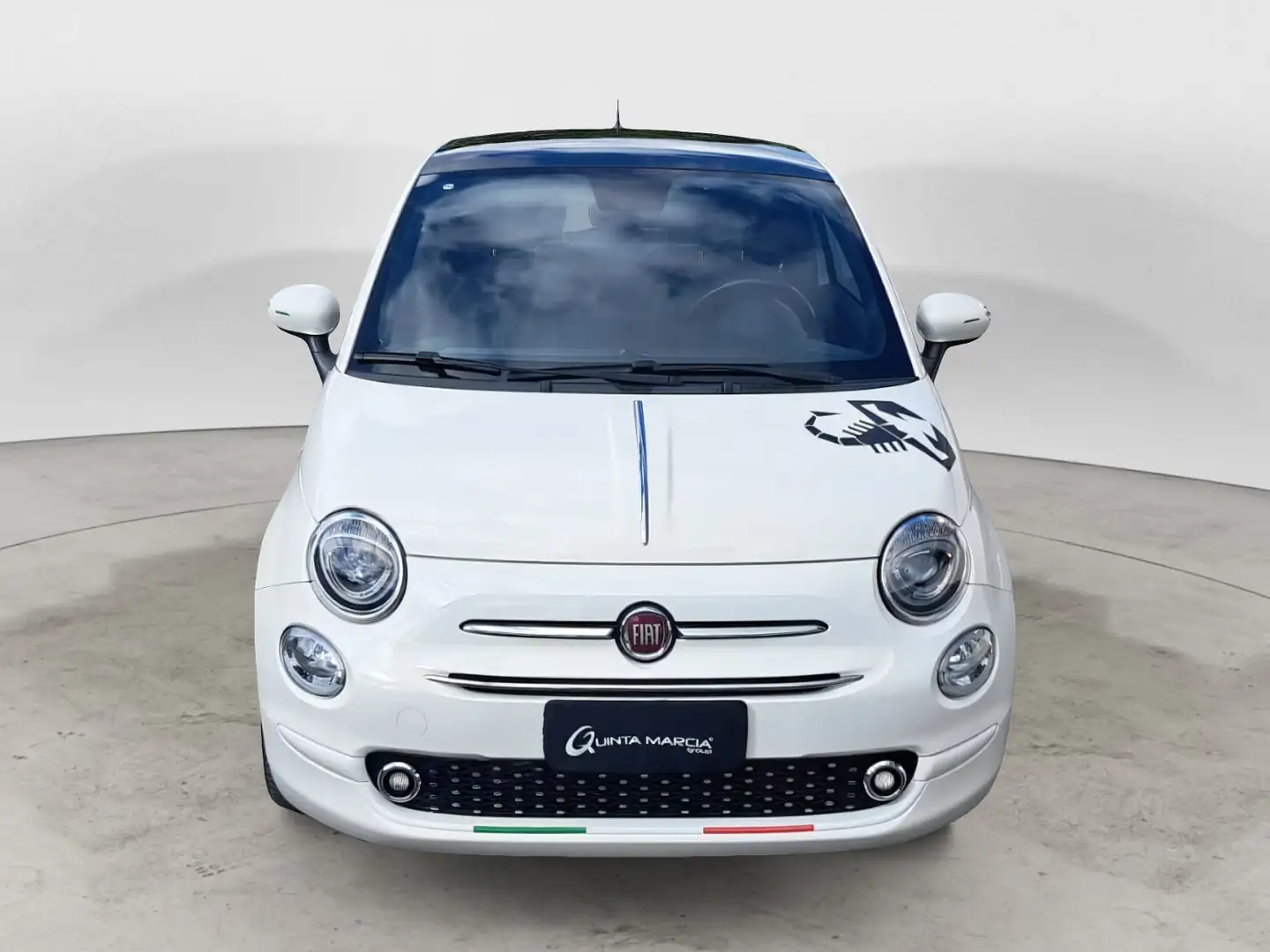 Fiat 500 1.2 69 cv Lounge-NAVI/SENSORI Blanc - 2
