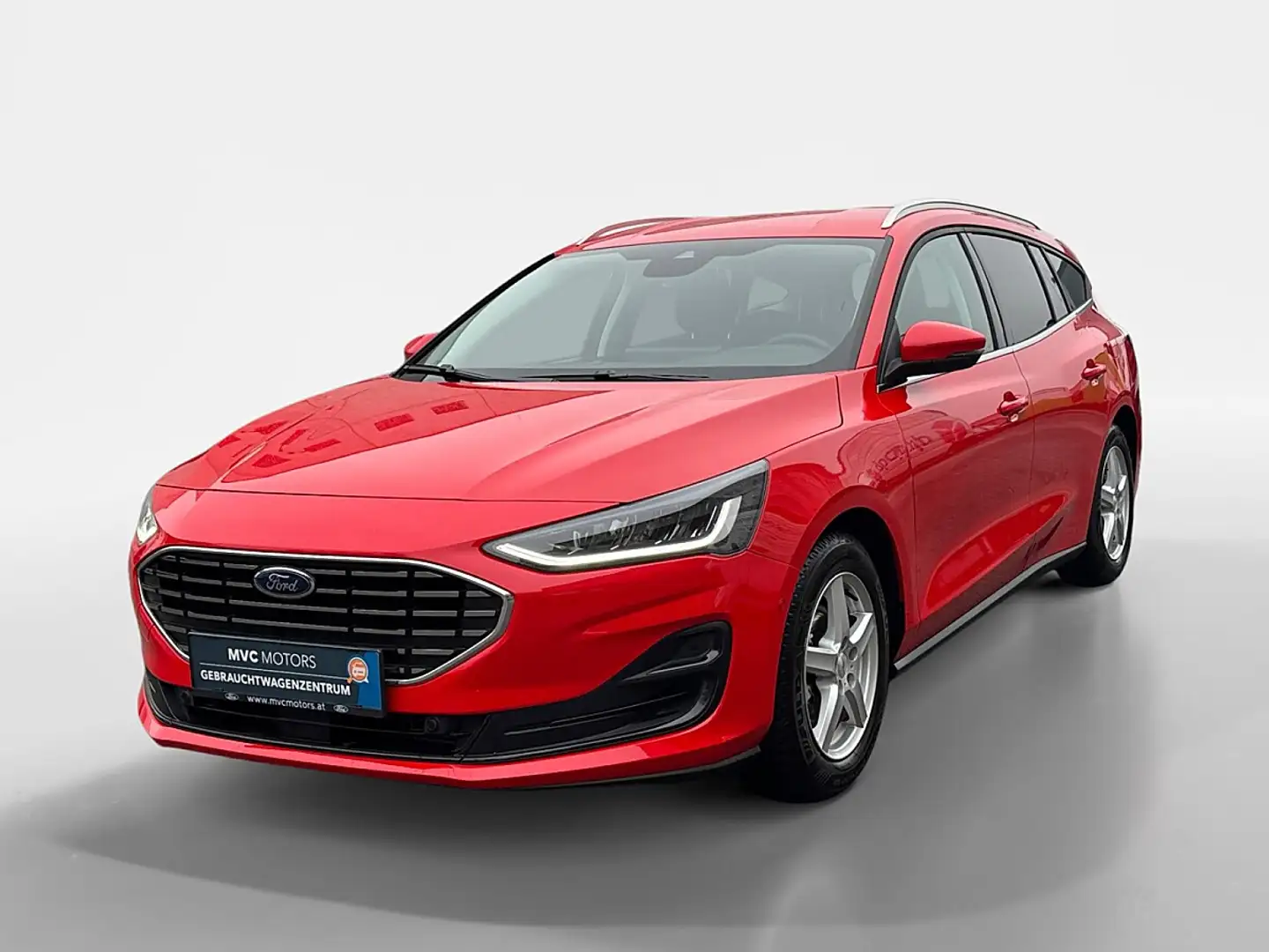 Ford Focus Turnier 1,0 EcoBoost Hybrid Titanium Rot - 1