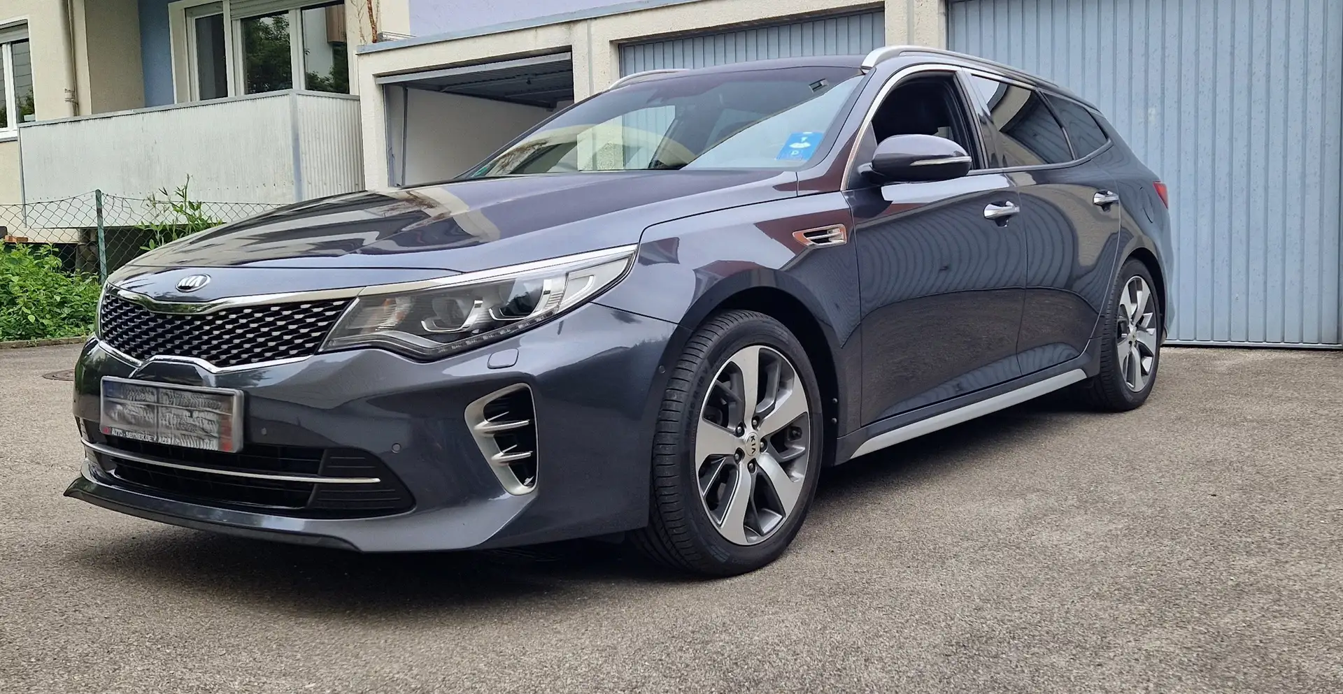 Kia Optima Optima Sportswagon DCT GT Line Schwarz - 2