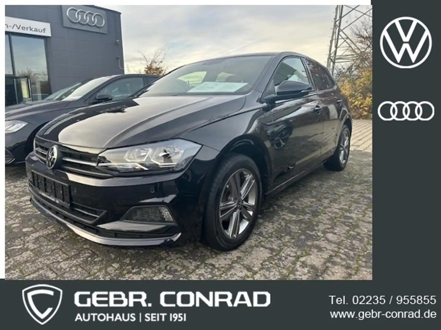 Volkswagen Polo TSI "United", NP: 27.000 € Schwarz - 1