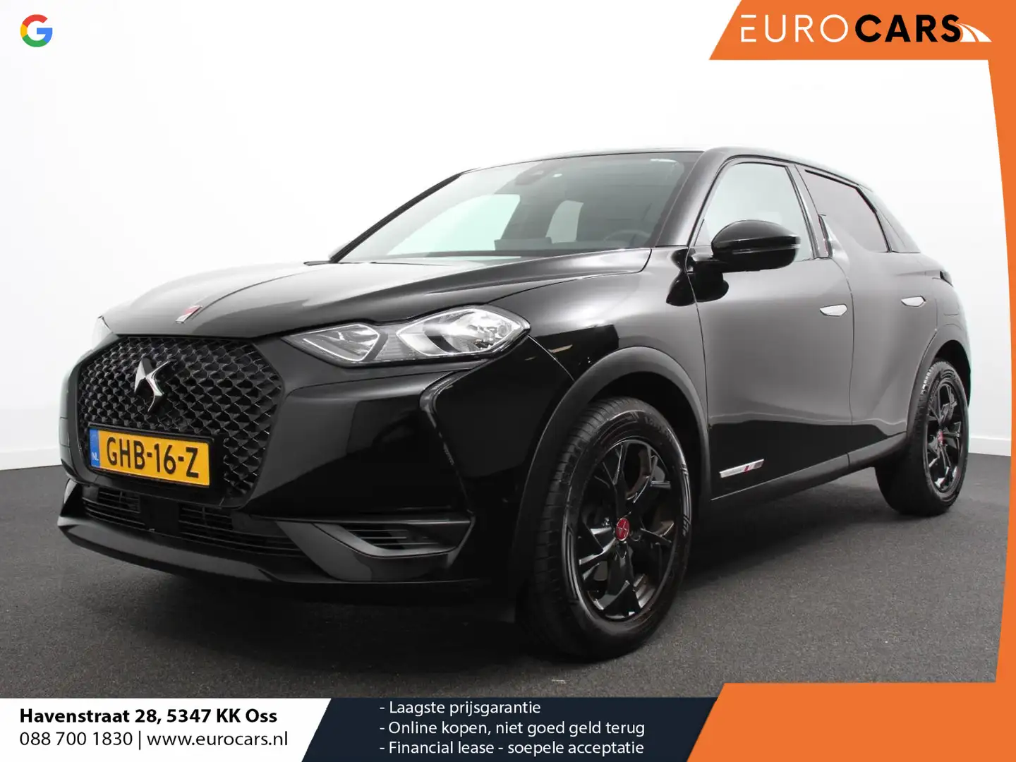 DS Automobiles DS 3 Crossback 1.2 PureTech 130 PK Automaat Performance Line | Cl Noir - 1