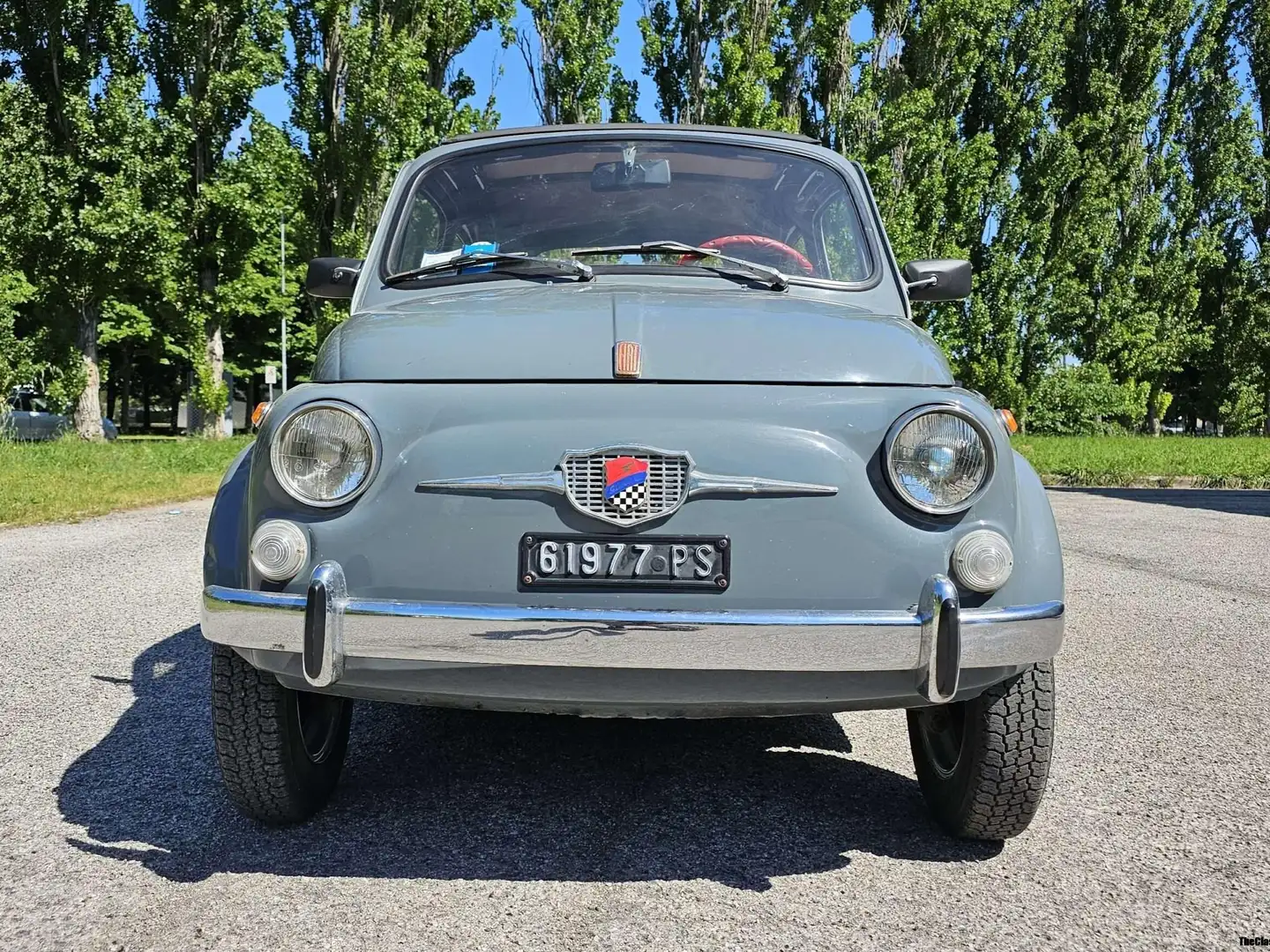Oldtimer Fiat 500 Giannini TV base F Grau - 2