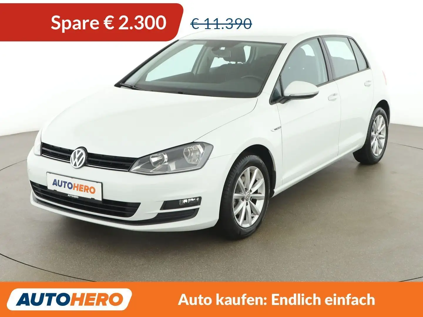 Volkswagen Golf 1.2 TSI Lounge BlueMotion Tech Weiß - 1