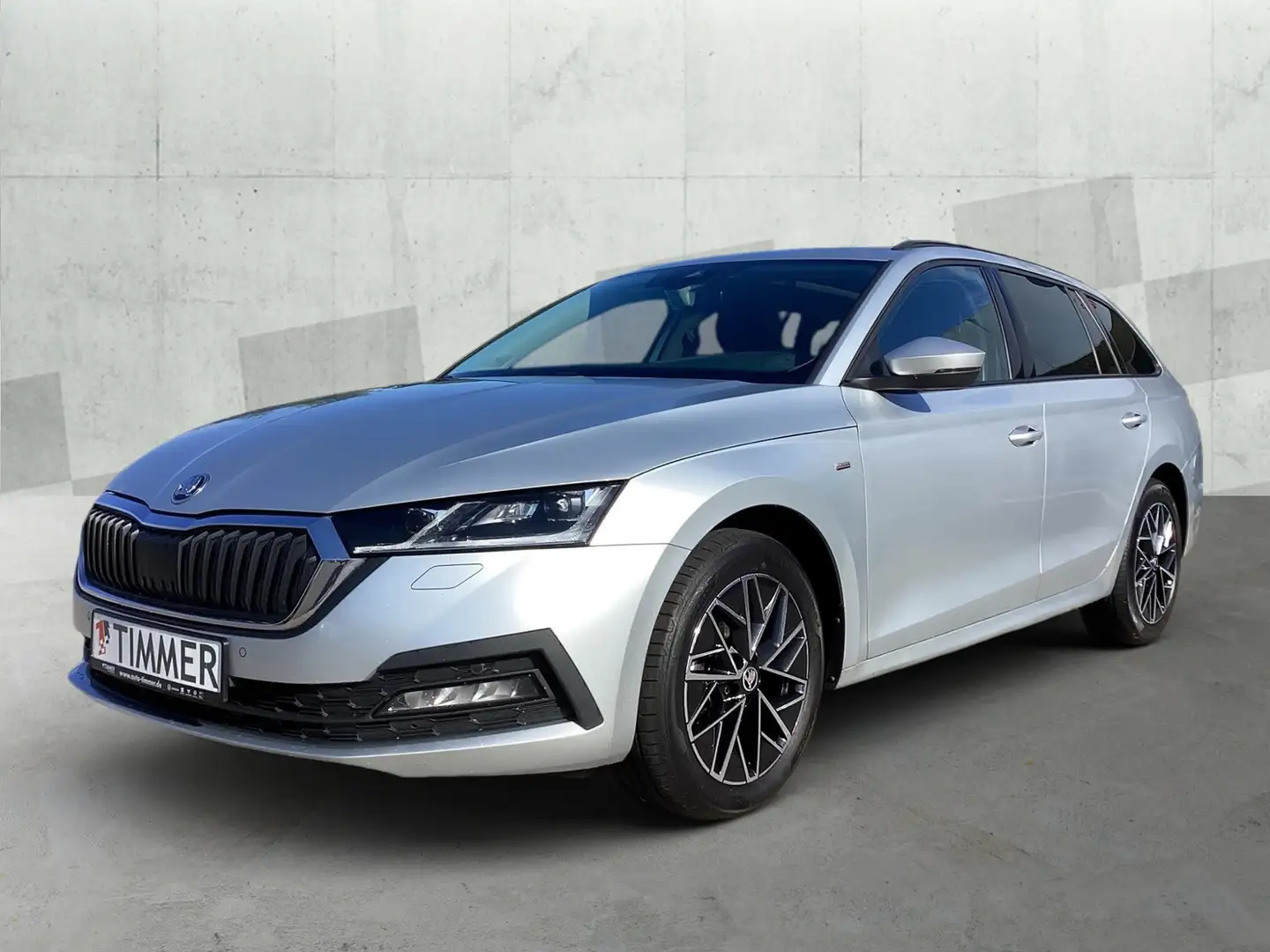 Skoda Octavia Combi 2.0 TDI DSG CLEVER *MATRIX *PANO *STDHZ *RK Argento - 2
