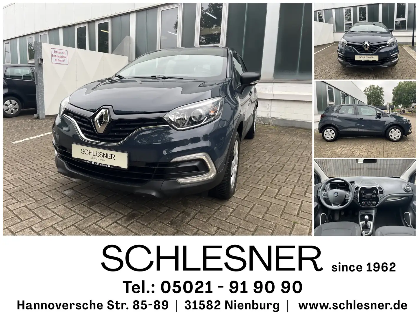 Renault Captur TCe 90 Life ENERGY *KLIMA * Bleu - 1