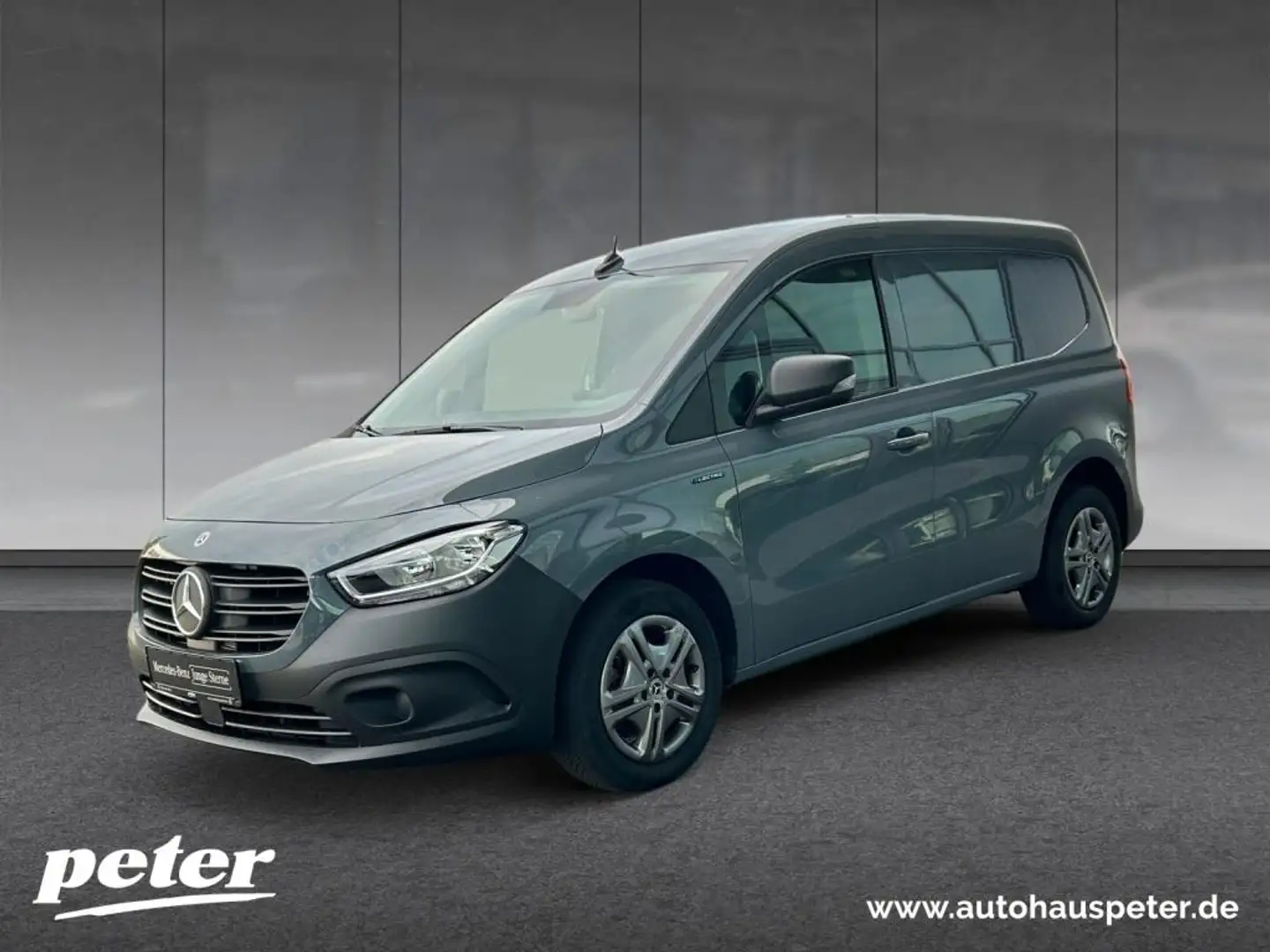 Mercedes-Benz Citan e 112 Kasten PRO MBUX+AHK+PARKPAKET Сірий - 2